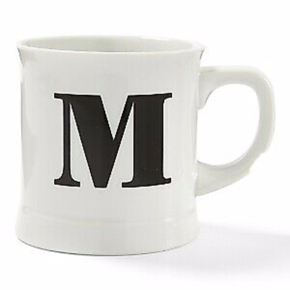 Bia Cordon Bleu "M" Monogram Mug